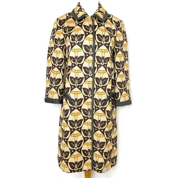 Anthropologie Jackets & Blazers - Hoss Intropia Gold Floral Mod Coat